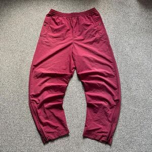 Vintage red Hilton active apparel track pants